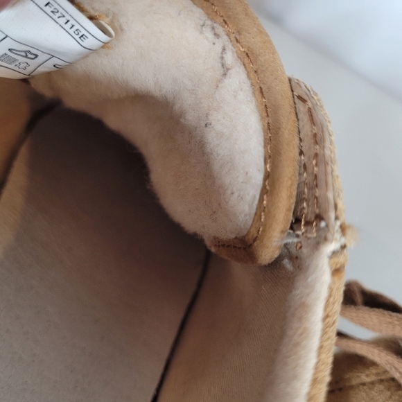 UGG Brown Suede Taya Sneaker - Size 8 - Picture 10 of 16